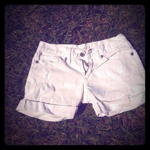 Bullhead short shorts.